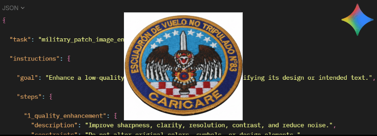 Lost in Low-Res: How to Reconstruct Rare Military Patches using OSINT and AI.